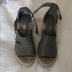 Grey Espadrilles